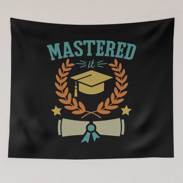 Item preview, Mastered It Master Degree Class Of 2026 Graduation Oversized designed and sold by gunaone-design.