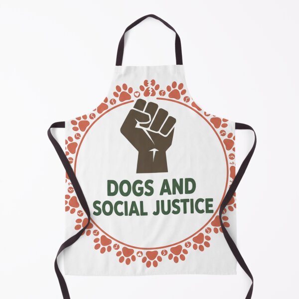 Item preview, Dogs and Social Justice: Retro Paw Print Activism designed and sold by MarElfArtelier.