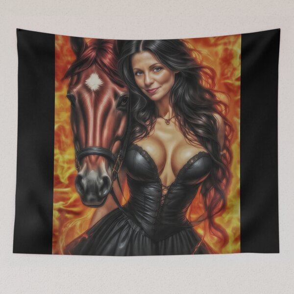 Item preview, Fire Horse Power designed and sold by Lana Magnolia.
