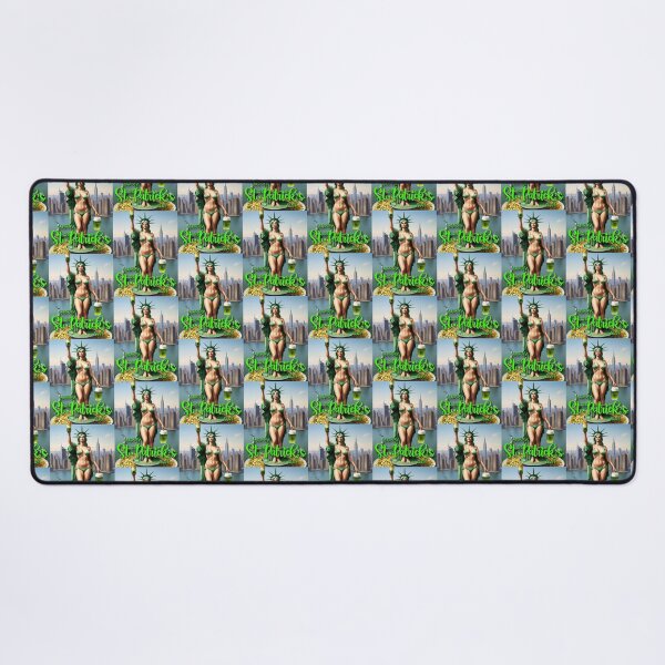 Item preview, Statue of Liberty; Saint Patricks Day; USA; designed and sold by StickerApe.