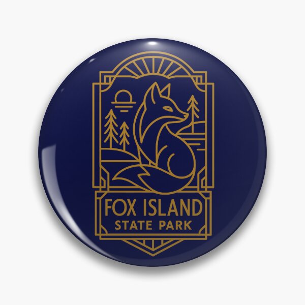 Item preview, Fox Island State Park  designed and sold by Broken Antler Designs .