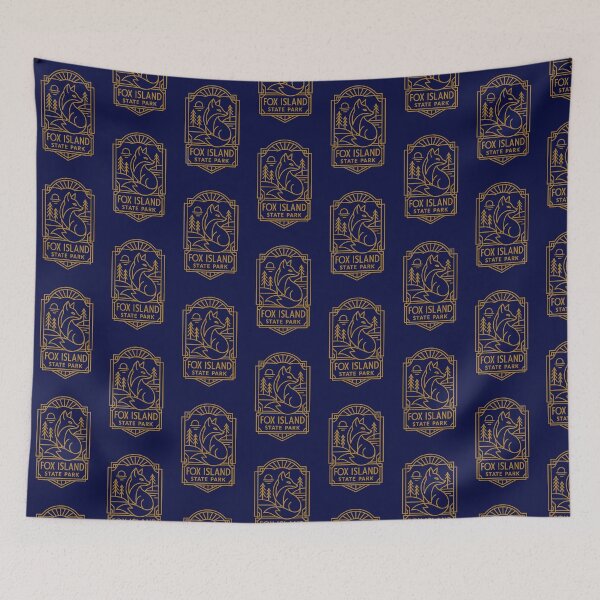 Item preview, Fox Island State Park  designed and sold by Broken Antler Designs .