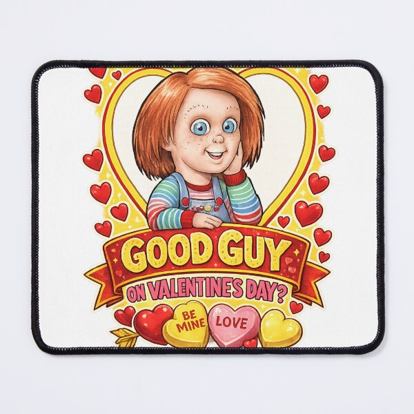 Item preview, can i be your good guy on horror valentines day designed and sold by itswallcraft.