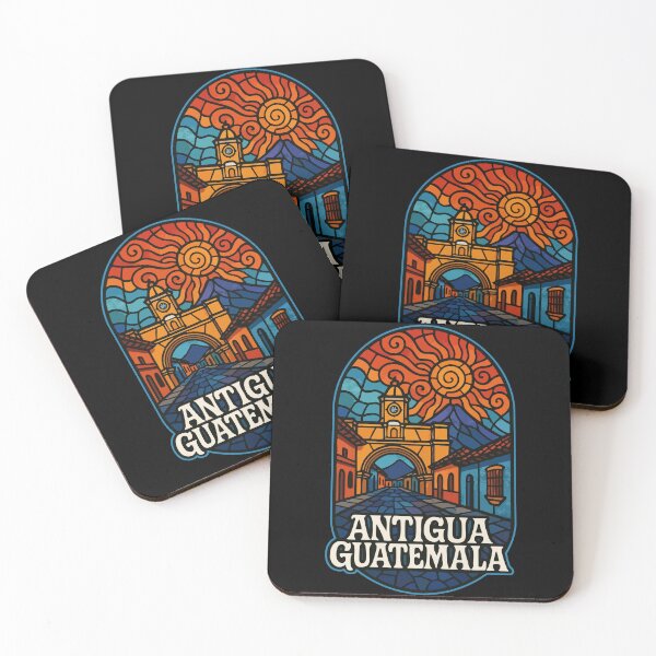 Item preview, Antigua Guatemala Stained Glass Travel designed and sold by TomFrontierArt.