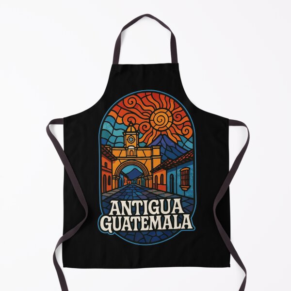 Item preview, Antigua Guatemala Stained Glass Travel designed and sold by TomFrontierArt.