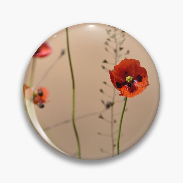 Item preview, Red Poppies and Seedpods Blooming designed and sold by Imagerisium.