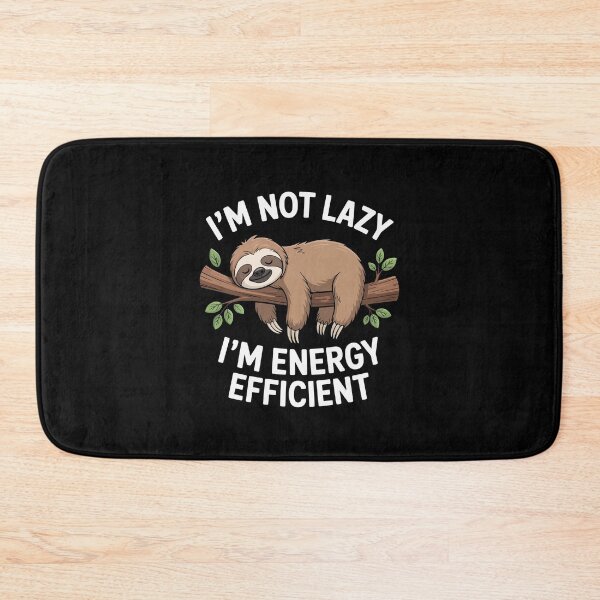 Item preview, i,m not lazy i,m energy efficient designed and sold by jkrphoto.