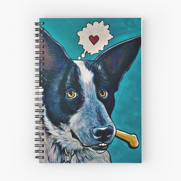 Aperçu de l'œuvre Papa Bouvier Bleu Bandit créée et vendue par Perry Family Art Collective.