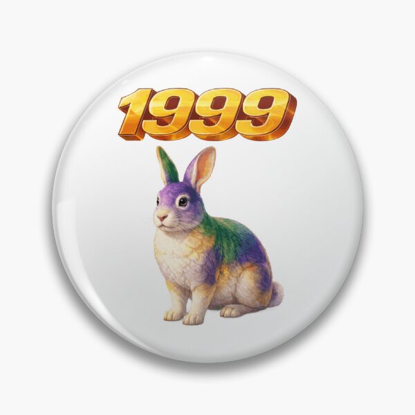 Item preview, 1999 Year of the Rabbit Eastern Zodiac Strength Power Design designed and sold by AlexLineArt.
