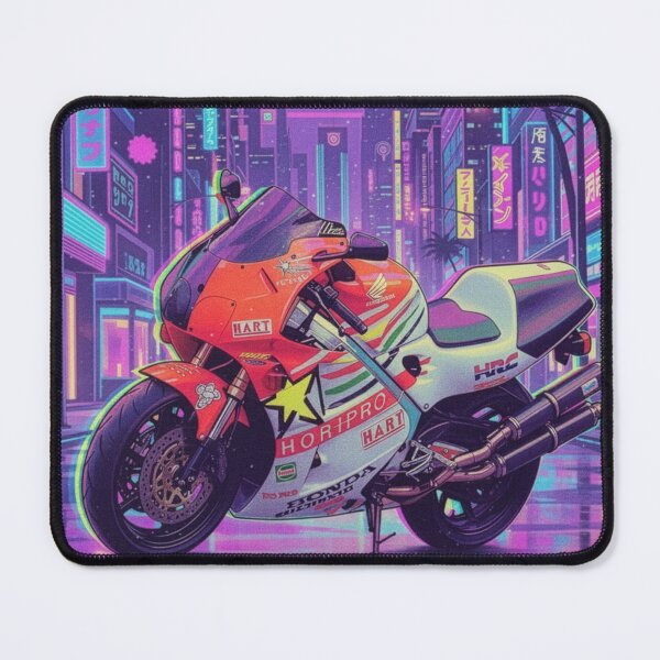 Item preview, Honda RVF 400 NC35 Japanese 80s JDM Retro Vapourwave designed and sold by em2evol.