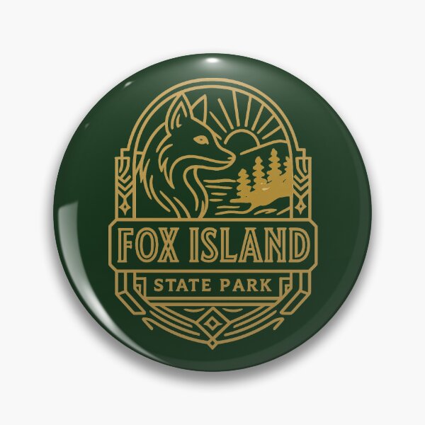 Item preview, Fox Island State Park  designed and sold by Broken Antler Designs .