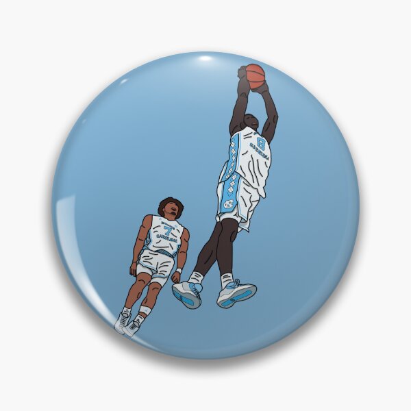 Item preview, Caleb Wilson Dunking With Seth Trimble Jumping designed and sold by C+J Pastel Prints.