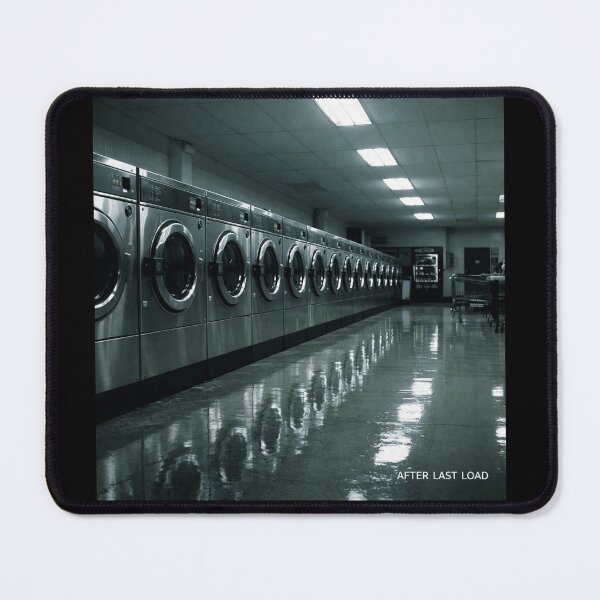 Item preview, AFTER LAST LOAD — Liminal Laundromat Night Graphic Tee designed and sold by POD DYNASTY | Original Print On Demand T-Shirt Graphics.