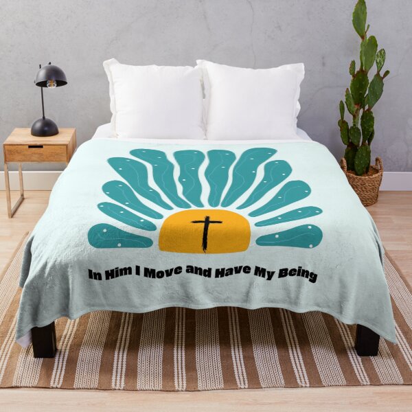 Item preview, In Him I Have My Bieng | Bible Quote, 2 designed and sold by ArtsieChristian.