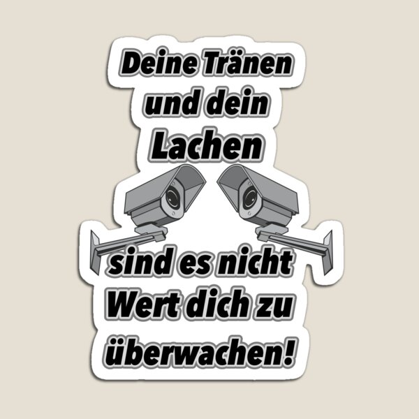 Item preview, Your tears and your laughter...aren't worth monitoring! designed and sold by Oberlaender.