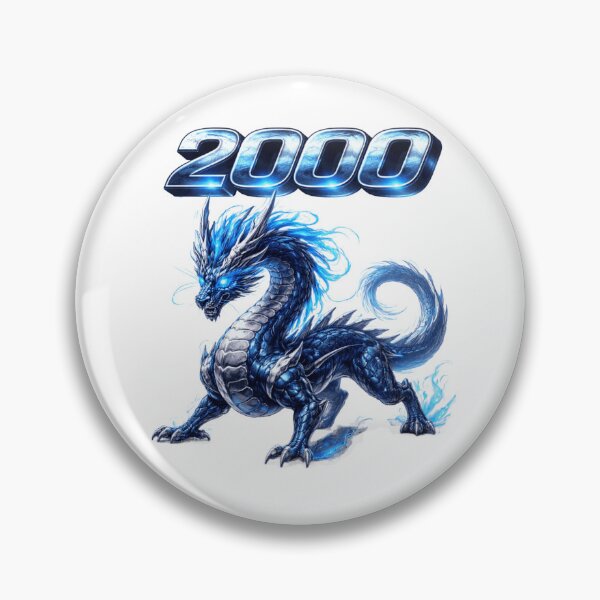 Item preview, 2000 Year of the Dragon Eastern Zodiac Strength Power Design designed and sold by AlexLineArt.
