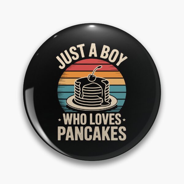 Item preview, Just a Boy Who Loves Pancakes designed and sold by jkrphoto.