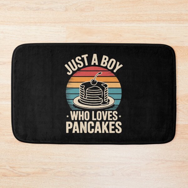 Item preview, Just a Boy Who Loves Pancakes designed and sold by jkrphoto.