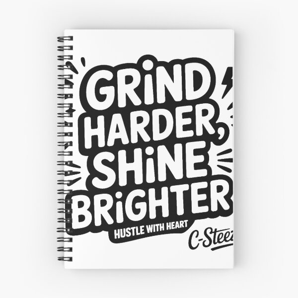 Item preview, Grind Harder Shine Brighter designed and sold by SteezeeStore.