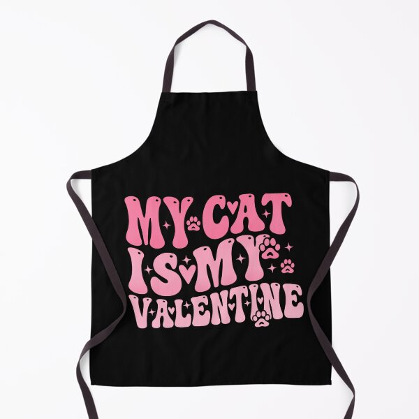 Item preview, my cat is my valentine cute and funny cat lover design designed and sold by zuzzelek44.