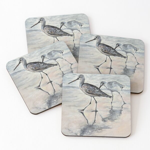 Item preview, Shorebirds on Beach designed and sold by RachelJoyStudio.