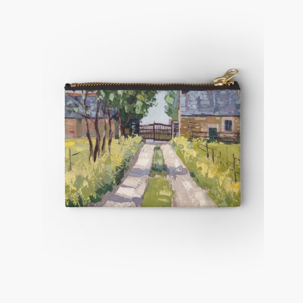 Item preview, French Farm Path Painting | Rural Countryside Landscape  designed and sold by CARRAANN.