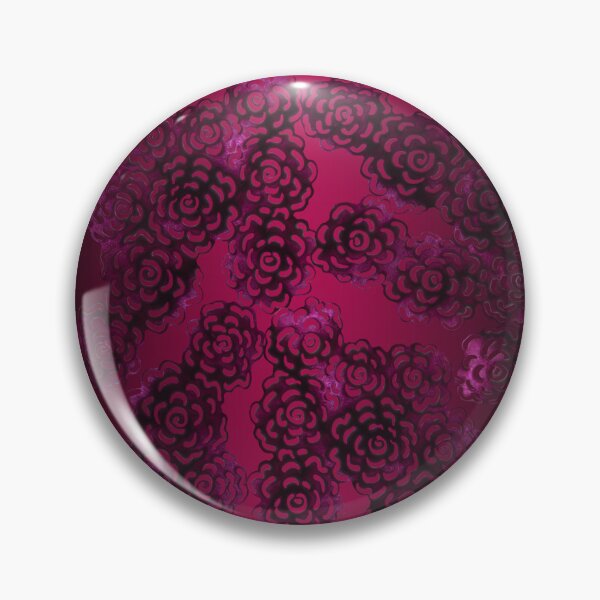 Item preview, Magenta Floral Sand Art designed and sold by Charlene Lanzel.