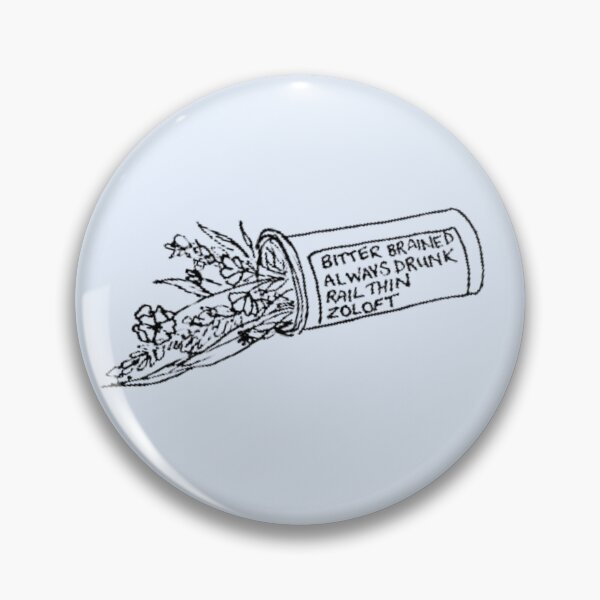 Item preview, rail thin - zoloft - noah kahan  designed and sold by Burns and Blossom Collective.