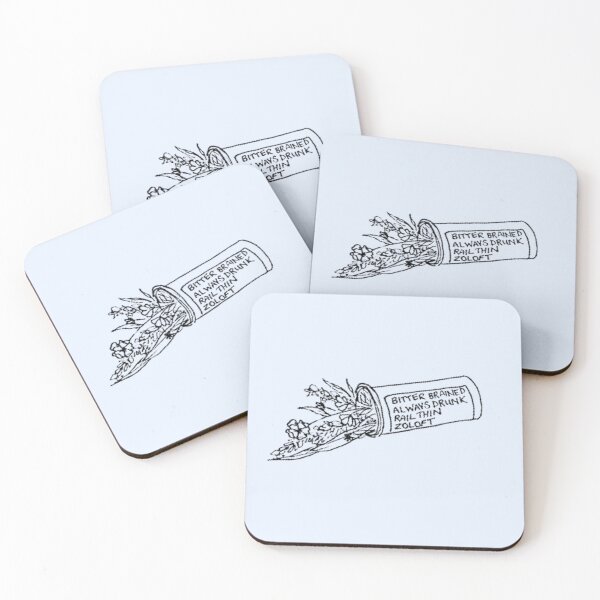 Item preview, rail thin - zoloft - noah kahan  designed and sold by Burns and Blossom Collective.