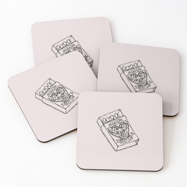 Item preview, we're the perfect match  designed and sold by Burns and Blossom Collective.