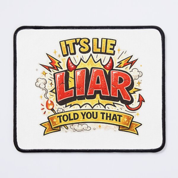 Item preview, is lie liar told you that designed and sold by itswallcraft.
