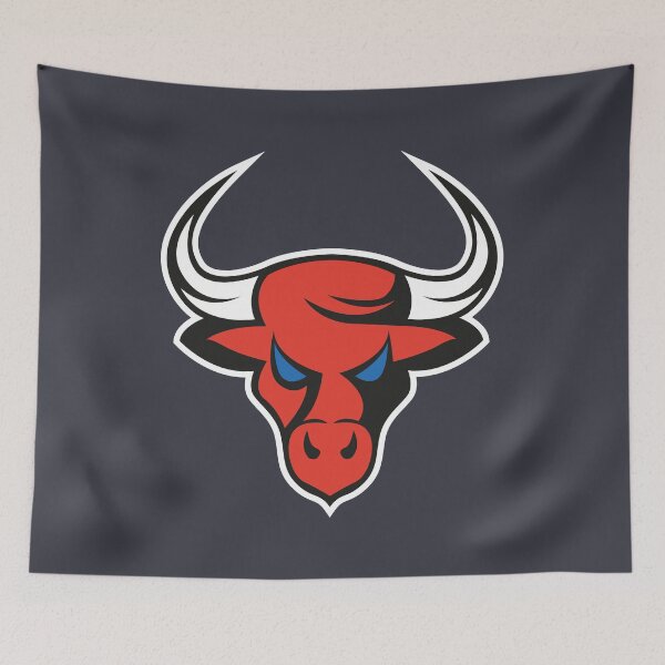Item preview, Angry Reddish Bull – Streetwear Mascot Logo designed and sold by MerlinWear.