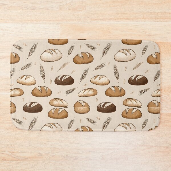 Item preview, Sourdough Bread Seamless Pattern designed and sold by palaco210.