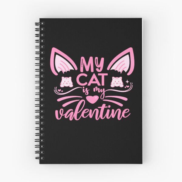 Item preview, my cat is my valentine cute and funny cat lover design   designed and sold by zuzzelek44.