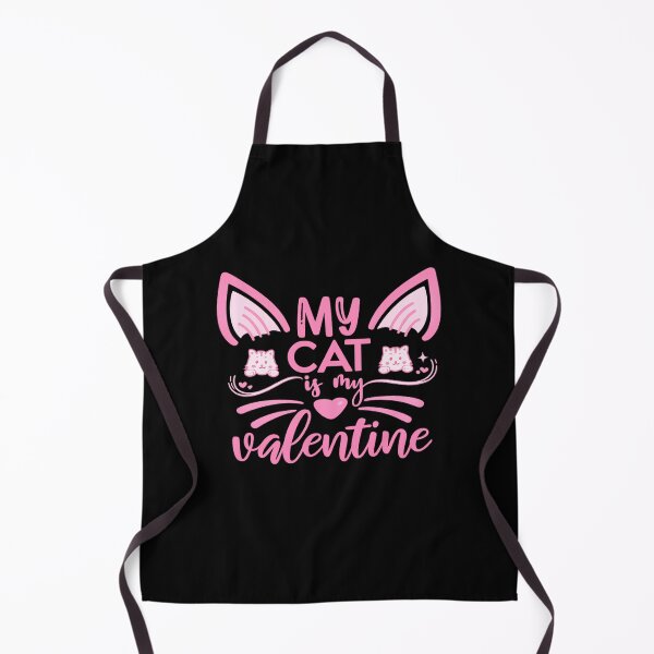 Item preview, my cat is my valentine cute and funny cat lover design designed and sold by zuzzelek44.