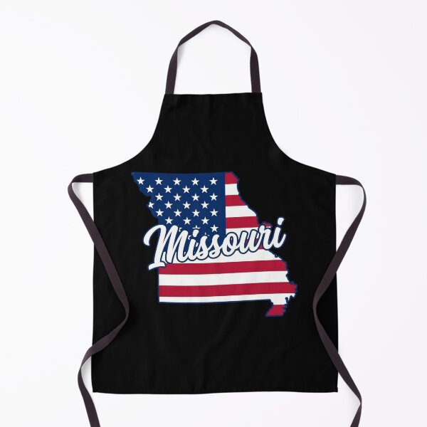 Item preview, Missouri  State American Flag Outline – Patriotic Pride Script designed and sold by Paper Drip.