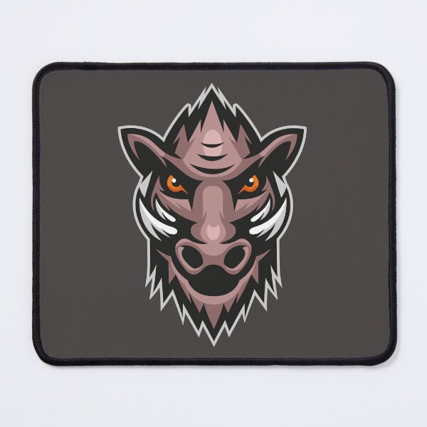Item preview, Angry Wild Boar – Streetwear Mascot Logo designed and sold by MerlinWear.
