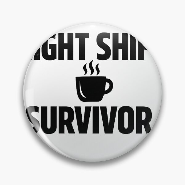 Item preview, Night Shift Survivor – Coffee Work Life designed and sold by BigBartDesigns.