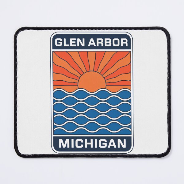 Item preview, Glen Arbor Michigan - Sunset Card Design designed and sold by TheOldMittenIllustrated.