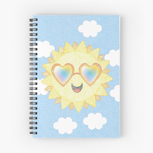 Item preview, Happy Sun in the Clouds designed and sold by emilykcreations.