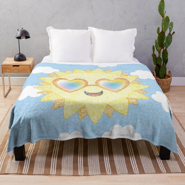 Item preview, Happy Sun in the Clouds designed and sold by emilykcreations.