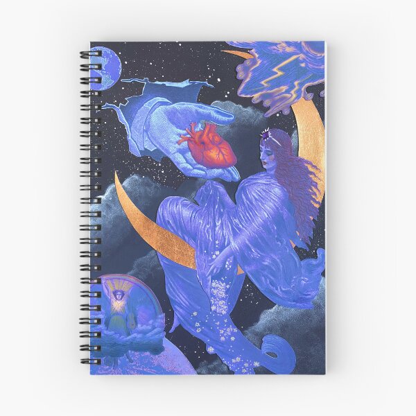 Item preview, Indigo Moon Goddess Collage designed and sold by Charlene Lanzel.