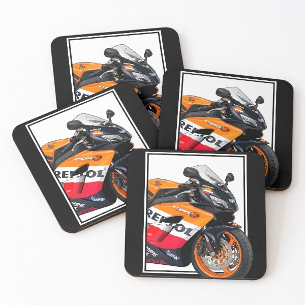 Item preview, Honda CBR 600 RR Fireblade Detailed Close-Up Sportbike Artwork designed and sold by enzoade.