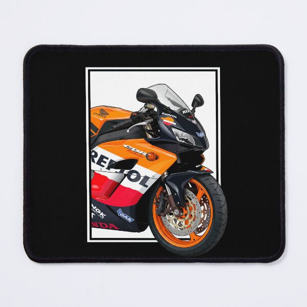 Item preview, Honda CBR 600 RR Fireblade Detailed Close-Up Sportbike Artwork designed and sold by enzoade.