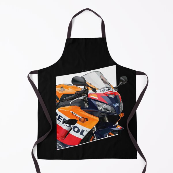 Item preview, Honda CBR 600 RR Fireblade Close-Up Motorcycle Illustration designed and sold by enzoade.