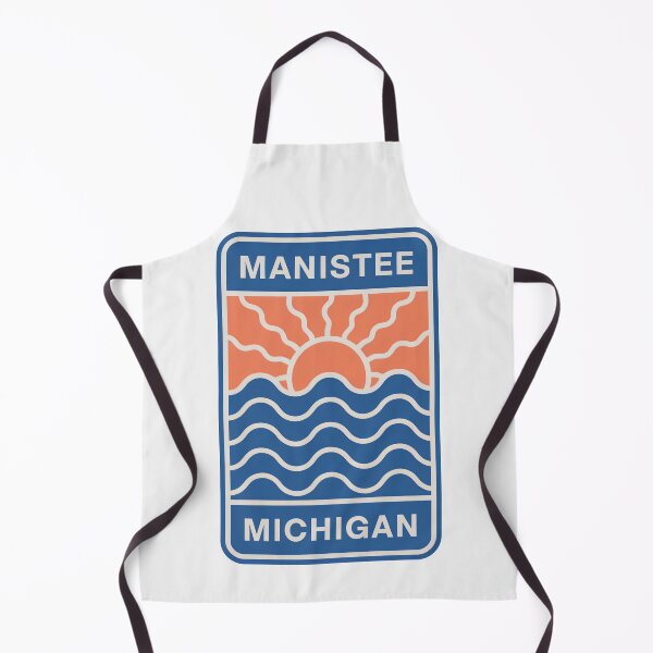 Item preview, Manistee Michigan - Sunset Card Design designed and sold by TheOldMittenIllustrated.