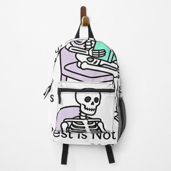 Item preview, Soft Life Club – Rest Is Not Laziness Skeleton Illustration designed and sold by truongloc246.
