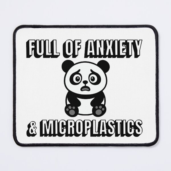 Item preview, Adorably Doomed | Funny Anxiety Shirt | Full of Anxiety and Microplastics | RelatableHumor Tee | Sarcastic Mental Chaos TShirt designed and sold by rvanderveken.