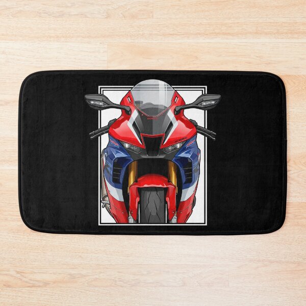 Item preview, Honda CBR 1000 RR-R Fireblade HRC Red Close-Up Motorcycle Illustration designed and sold by enzoade.