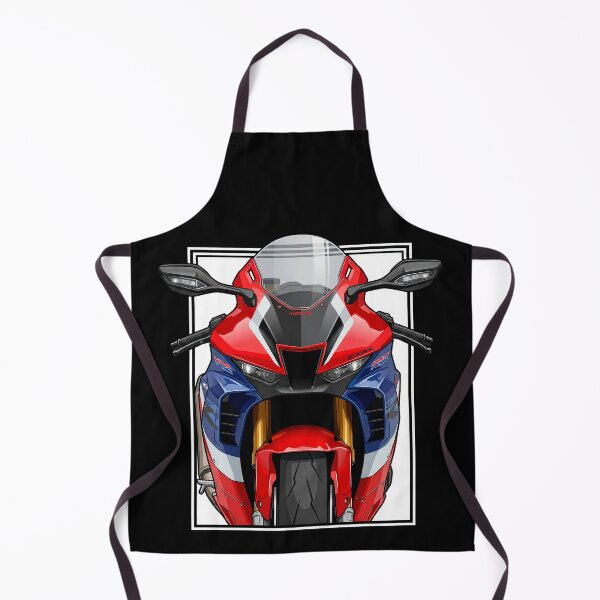 Item preview, Honda CBR 1000 RR-R Fireblade HRC Red Close-Up Motorcycle Illustration designed and sold by enzoade.